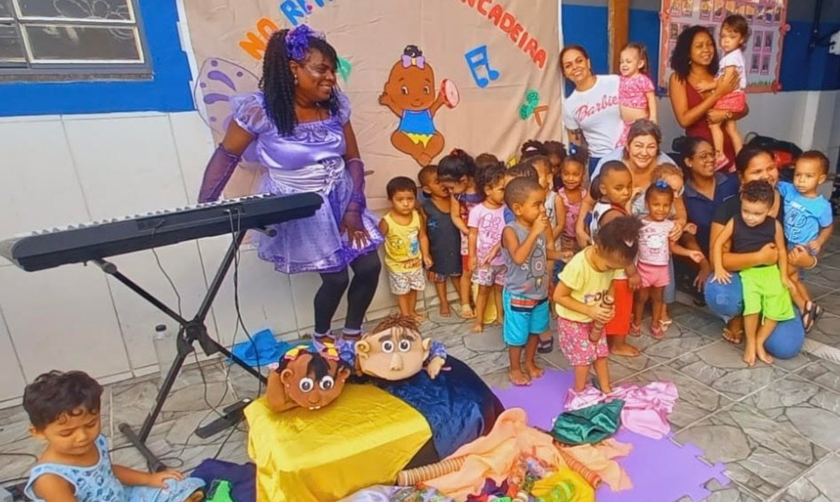 Read more about the article Oficina de Musicalização – “No ritmo da brincadeira”