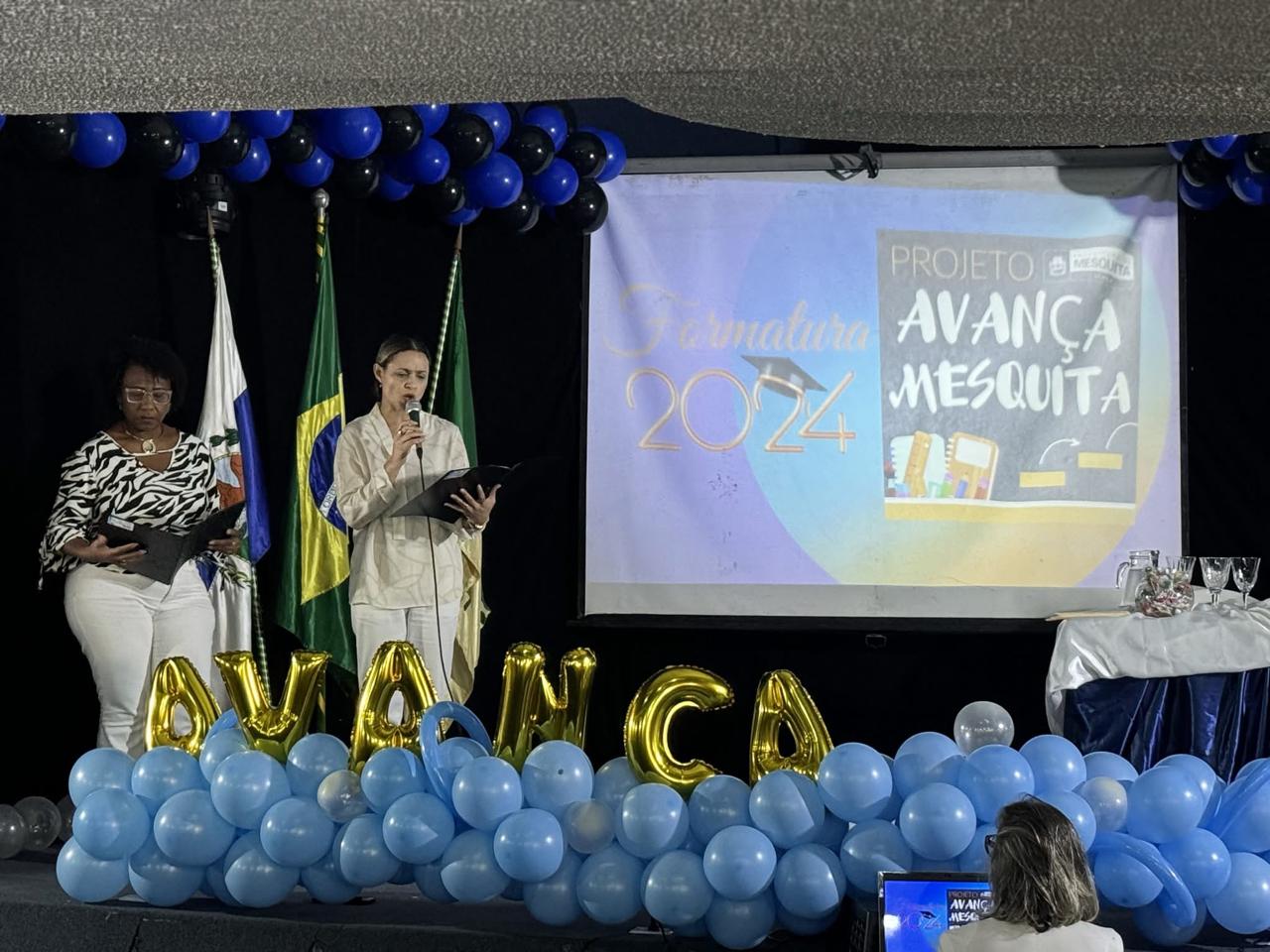 Read more about the article Formatura do Projeto Avança Mesquita