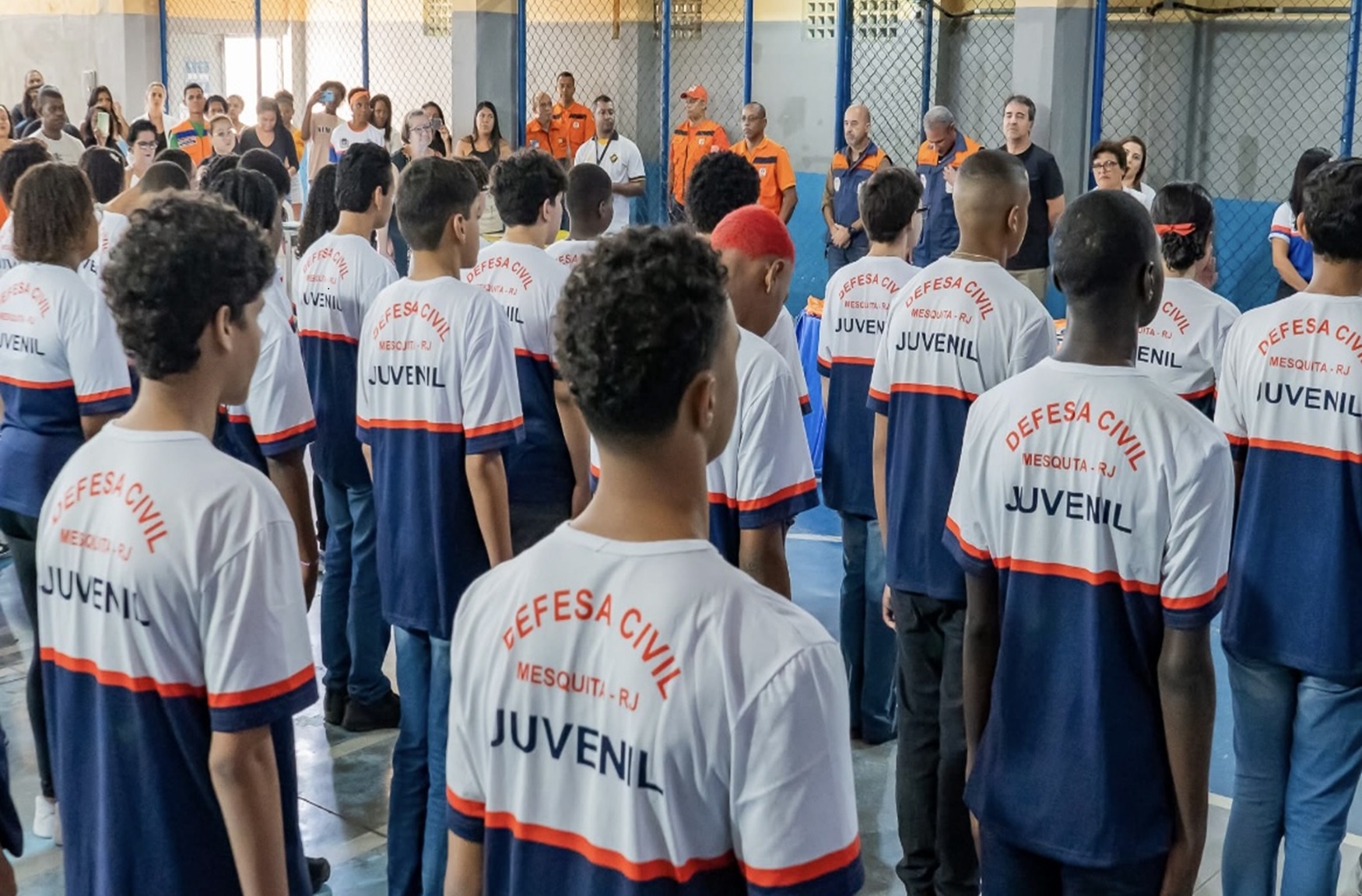 Read more about the article Defesa Civil Juvenil: Celebrando a Formatura de 42 Alunos em Mesquita