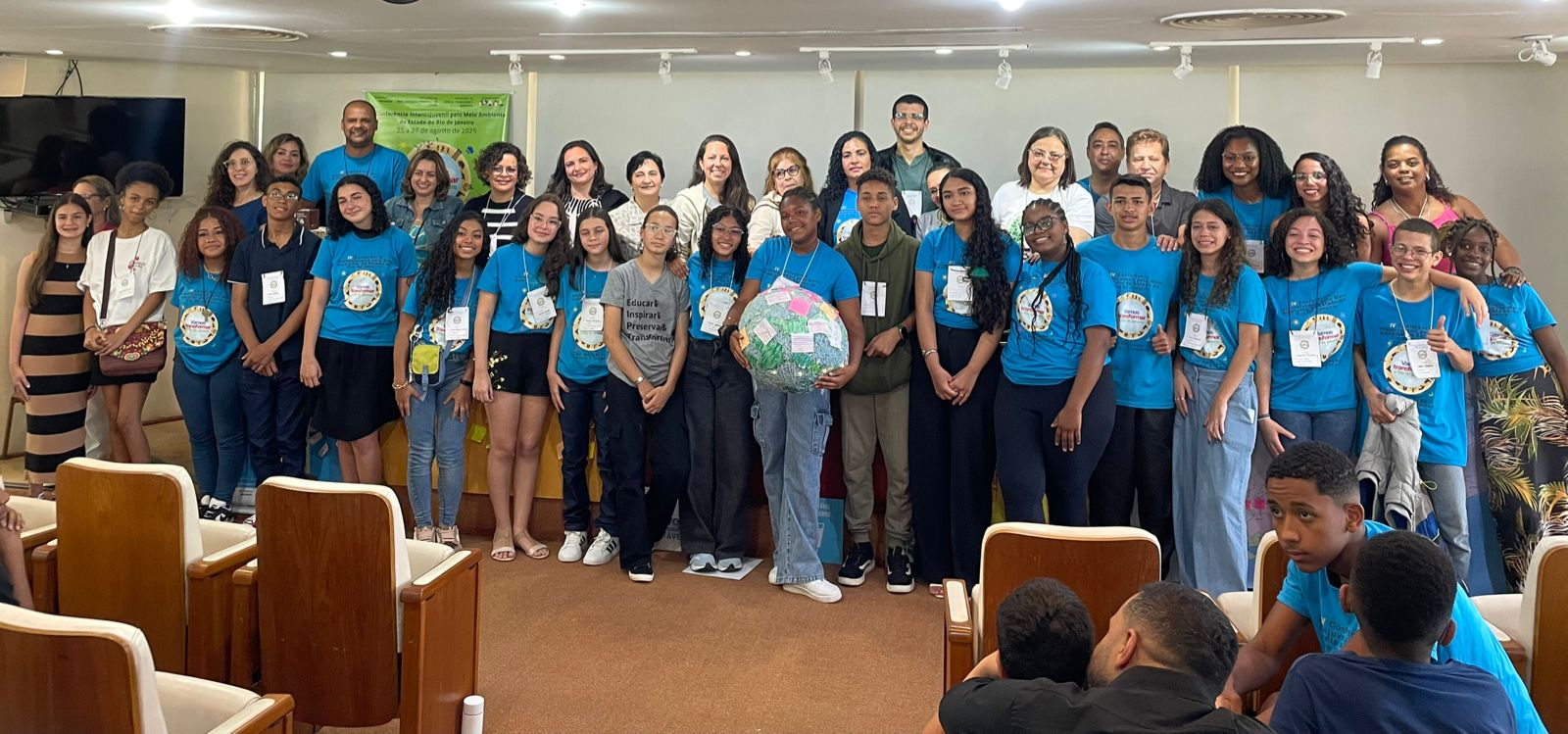 Read more about the article Estudantes de Mesquita Brilham e Representam o Rio de Janeiro em Conferência Nacional de Meio Ambiente